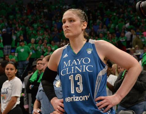 Minnesota Lynx Guard Lindsay Whalen Watches The Los Angeles Sparks