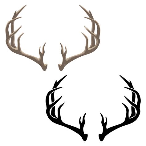 Christmas Antlers Vector Art, Icons, and Graphics for Free Download