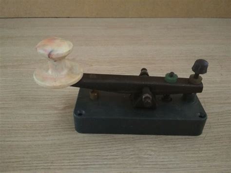 Old Morse Telegraph Key 1970 80s Ussr №3 Ebay
