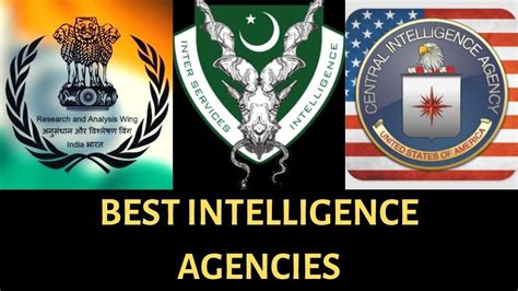 10 Best Intelligence Agencies In The World Youtube