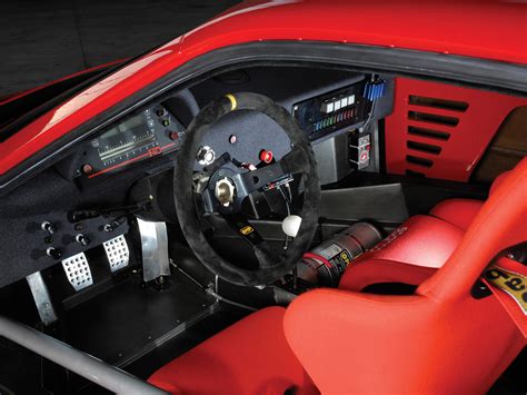 1988 Ferrari F40 Classic Supercar Race Racing Interior