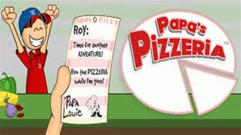 Papas Pizzeria Part 1 Youtube