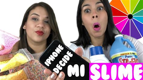 Ruleta De Slime 💦 Con Siri Mi Iphone 📱 Decide Mi Slime Youtube