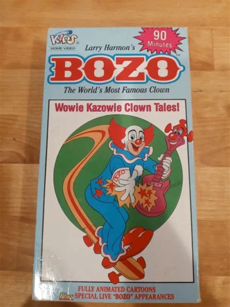 1991 edition bozo the clown wowie kazowie clown tales vintage 14 99 picclick