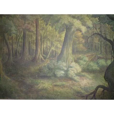 Lukisan Pemandangan Hutan Karya Kurnia 2002
