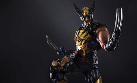 A technical issue has occurred. Marvel Wolverine Play Arts KAI Figure by Square Enix ...