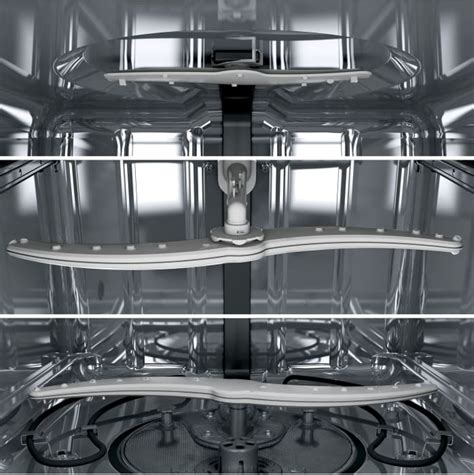 Check the water temperature the entering water should be at least 120f (49c) and not more than 150f (66c) for effective cleaning and to prevent dish damage. GE GDF570SSJSS 24 Inch Full Console Dishwasher with 16 ...