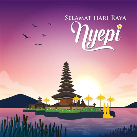 Selamat Hari Raya Nyepi Translation Happy Day Of Silence Nyepi Suitable For Greeting Card
