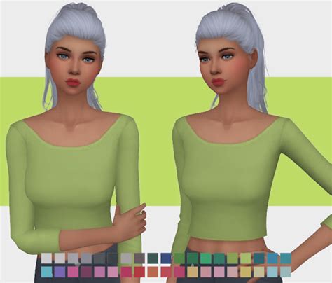Movie Hangout Crop Re Colours At Simlish Designs Sims 4 Updates