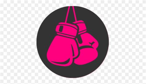 Pink Boxing Gloves Svg