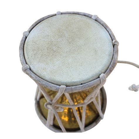 Handheld Brass Damroo Traditional Indian Folk Musical Percussion