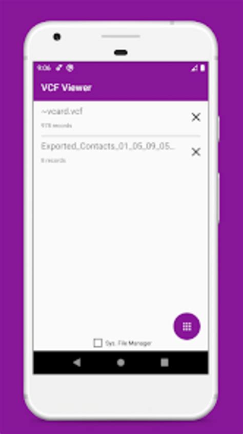 Vcard File Reader Vcf Contact For Android Download