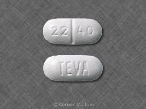 The dosage should be reduced if renal function is markedly impaired. TEVA 22 40 Pill - cephalexin 500 mg