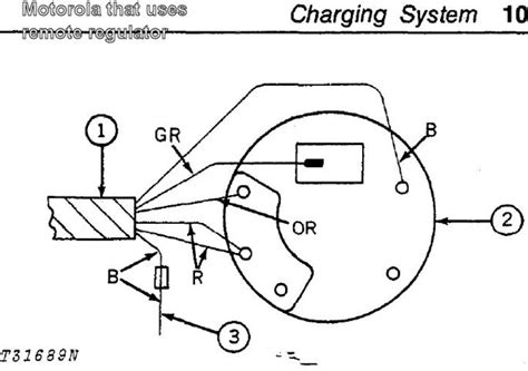 wiring motorola diagram alternator selecting  alternator west marine   start