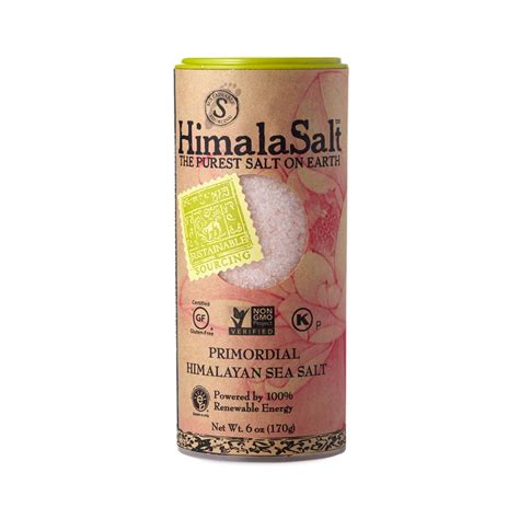 Primordial Himalayan Sea Salt Shaker By Himalasalt Thrive Market