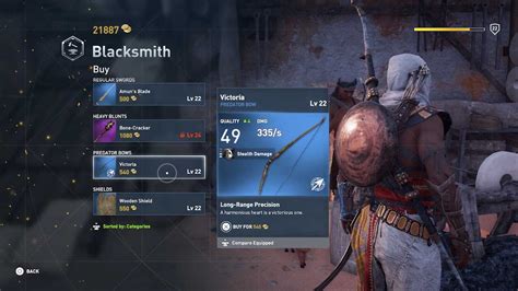 Assassin S Creed Origins Get And Upgrade The Best Weapons Off