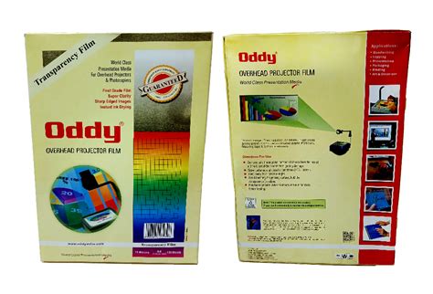 Oddy Ohp Sheets Clear Transparent Polyester Film For Printing