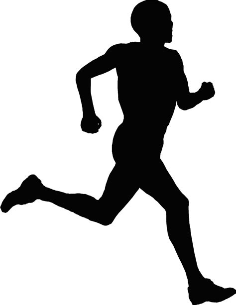 Man Running Vector Png Free For Commercial Use No Attribution Required