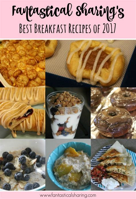 Fantastical Sharing Of Recipes Countdown To 2018 Best Breakfast Recipes