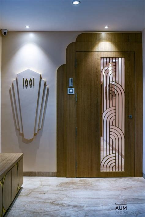 Art Deco Style Interior Project Aum Architects Mumbai The