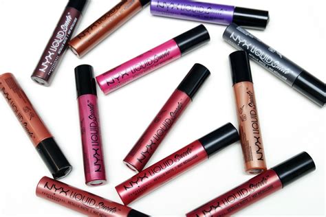 nyx professional makeup liquid suede metallic matte lipsticks the beautynerd