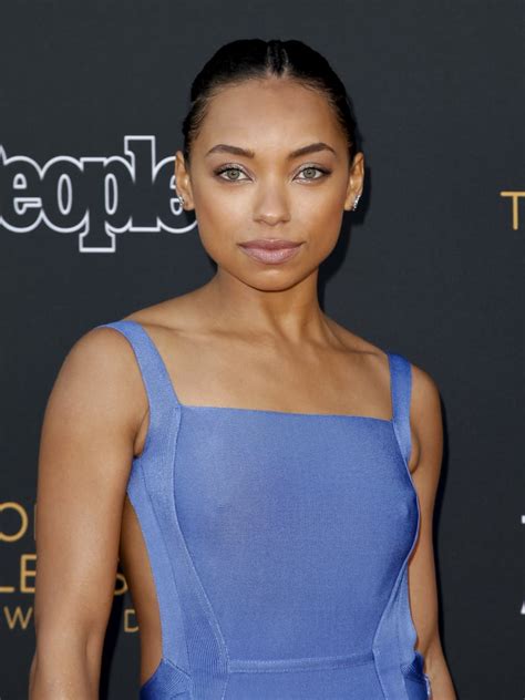 Sexy Logan Browning Pictures Popsugar Celebrity
