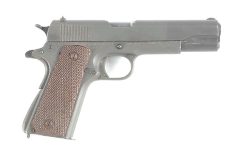 C Colt Model 1911a1 Us Army Semi Automatic Pistol 1943 Auctions