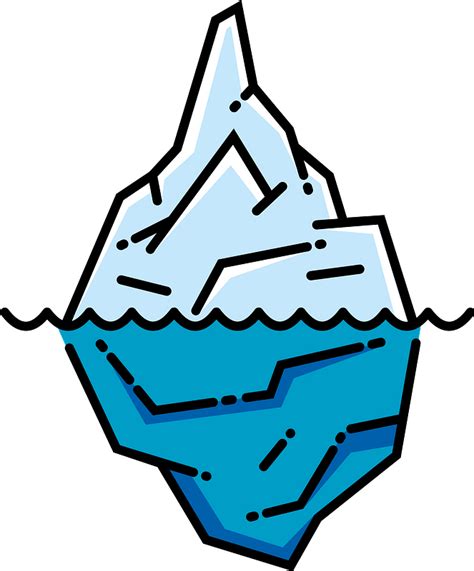Iceberg Png Cartoon
