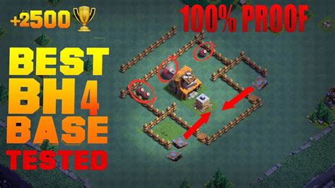 Best Builder Hall 4 Base Bh4 Builder Base With Defense Replay Bh4