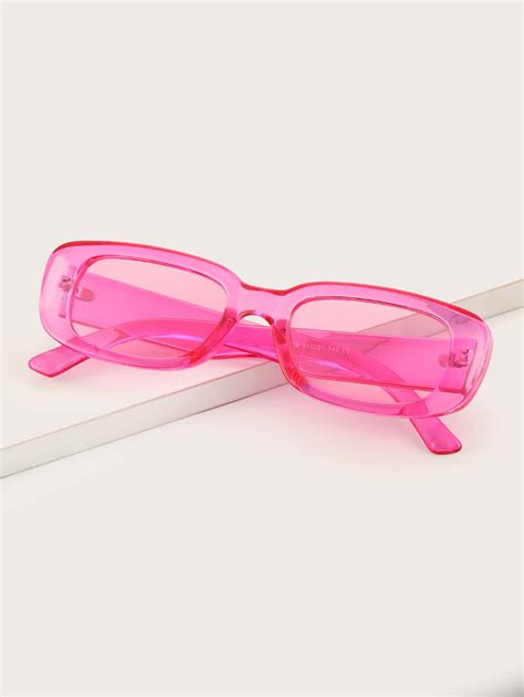 acrylic frame pink tinted sunglasses glasses fashion funky sunglasses fashion eye glasses