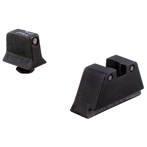 Trijicon Bright And Tough 3 Dot Blk Outlinegrn Frontorg Rear Night