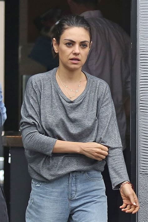 In 1991, at the age of 7, she moved from soviet ukraine to the united states with. Mila Kunis - Stops to Get Coffee in Burbank 05/24/2018 ...