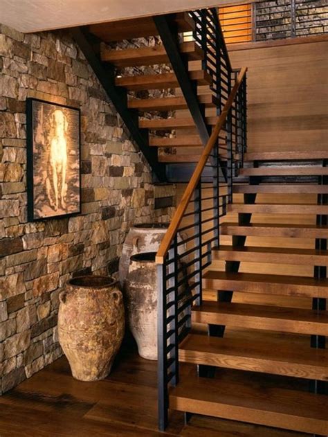 Cozy Rustic Staircase Ideas Rustic Stairs Rustic Staircase Stairway