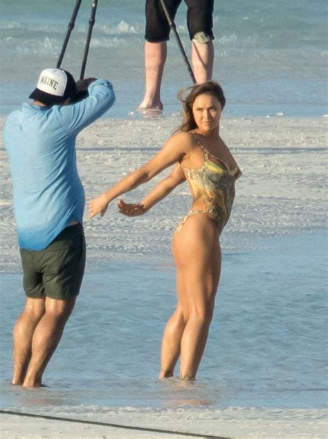 Ronda Rousey Gets Butt Naked On The Beach See The Photos
