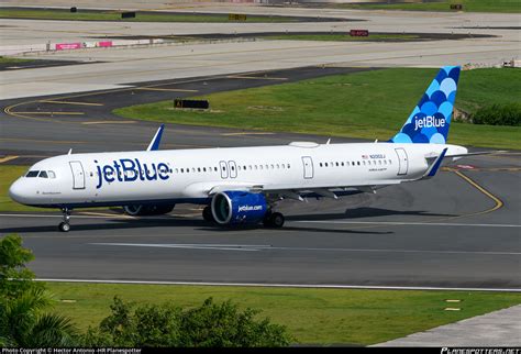 N2002j Jetblue Airways Airbus A321 271nx Photo By Hr Planespotter Id