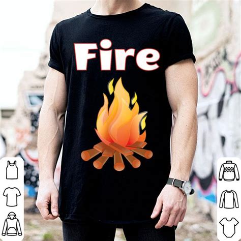 Matching Couple Halloween Costumes Fire And Ice Shirt