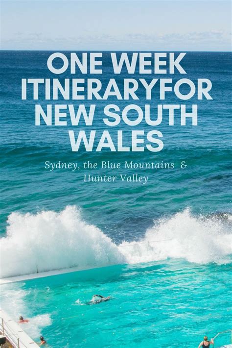A One Week Itinerary For New South Wales 2023 Travel Destinations