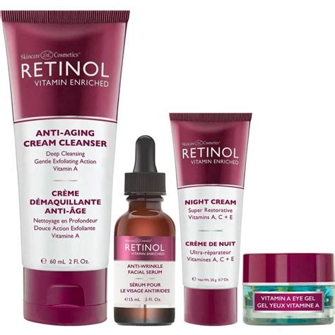 Skincare Cosmetics Retinol Anti Ageing Starter Kit Justmylook