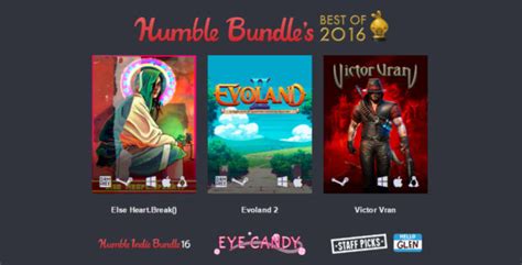 Humble Bundle Best Of 2016 Is Now Available Steamunpowered