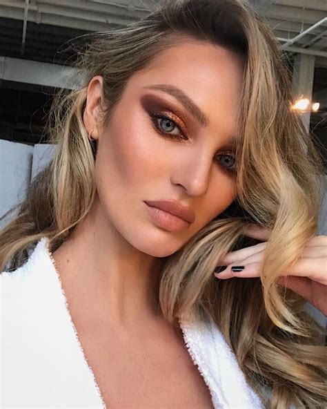 Gorgeous Makeup Idea For Party Candice Swanepoel Makeup Celebrity