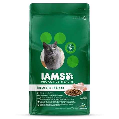 They create quality food that is not only high in protein but. IAMS Premium Cat Food Senior Chicken | Little Companions
