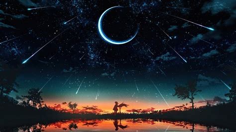 View Ultra Hd Anime Night Sky Wallpaper 4k Background My Anime List