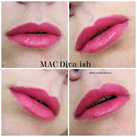 MAC Is Beauty Lipsticks In Make Me Gorgeous And Diva Ish Anoushka Loves Beauty Lipstick