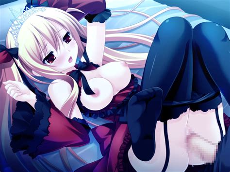 Rule 34 Blonde Hair Bloody Rondo Breasts Censored Game Cg Luna Freed