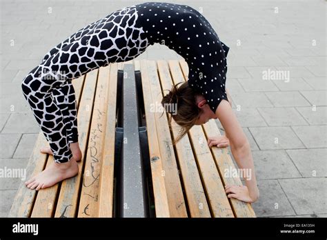 Bend Over Backwards Gymnast Hi Res Stock Photography And Images Alamy