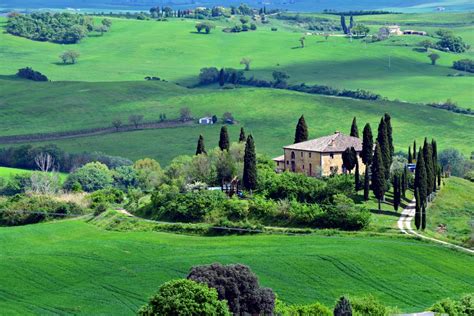 Strona dla wszystkich miłośników podróży, włoch, toskanii, pięknych widoków i. Zdjęcia: Dolina Val d'Orcia, Toskania, Idylla, WłOCHY