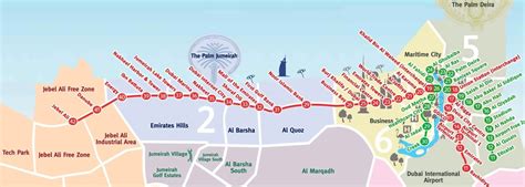 Metro V Dubaji Mapa Metra🗺️ Dubaj Jak Cestovat