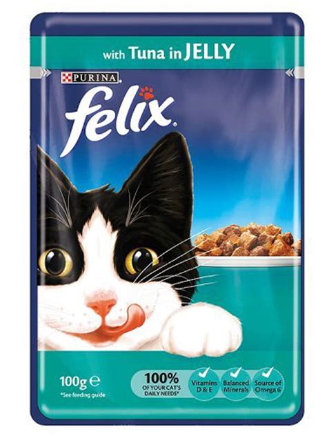 Check spelling or type a new query. Felix Wet Cat Food Tuna in Jelly Pouch 100g - 20 packs | eBay