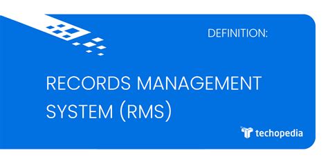What Is Records Management System Rms Definition From Techopedia