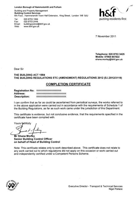 Students can earn this title after completing approximately two years of study when taking a full load of credits. Practical Completion Certificate Template Uk | Certificate ...